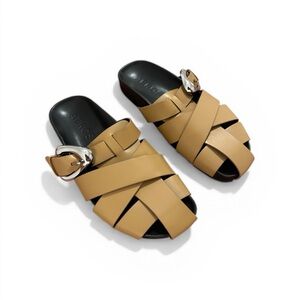 Aerosoles Liberty Fisherman Mule in Doe Leather